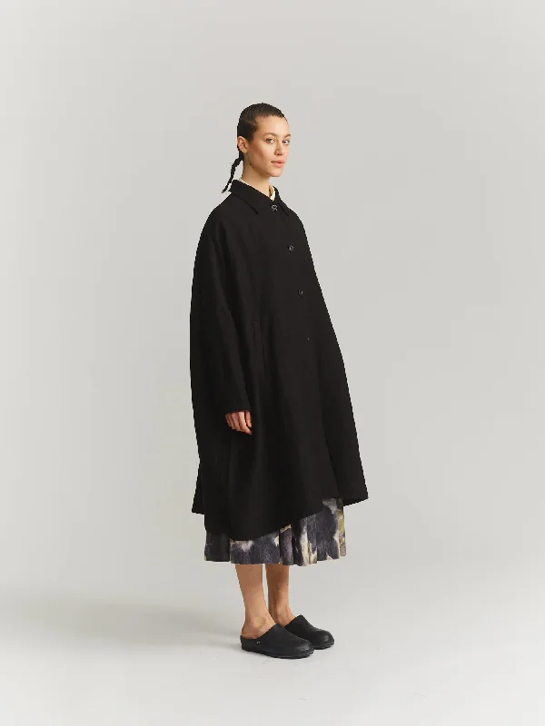 ATOMLESS COAT - BATAVIA - BLACK Warm Down Parka