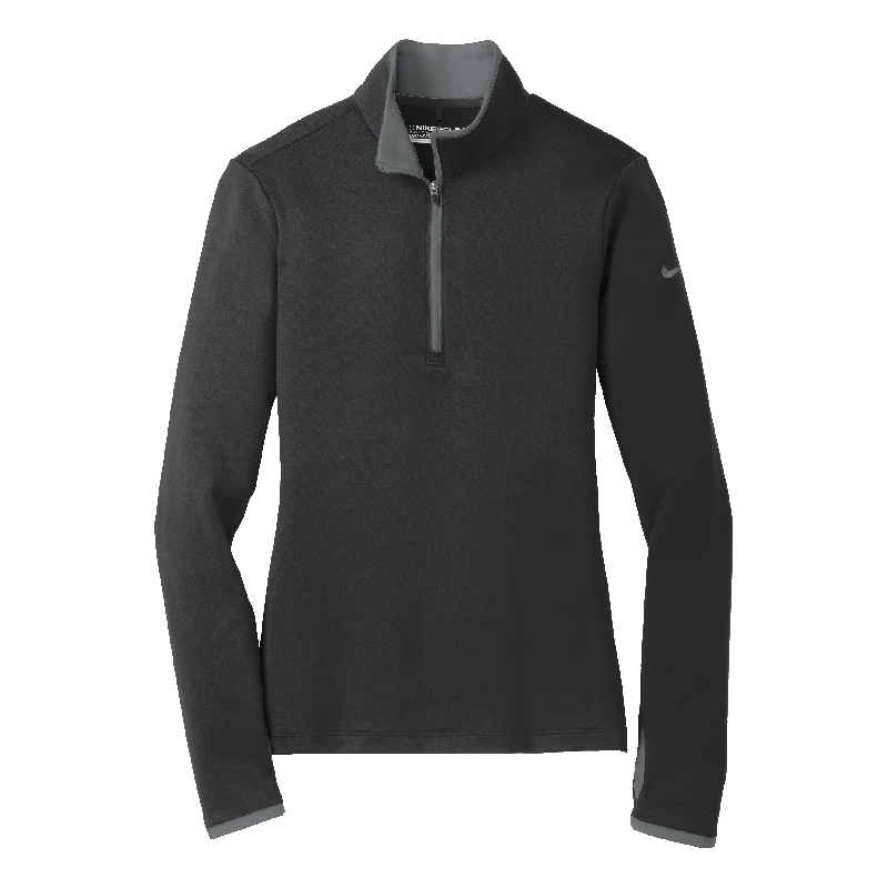 B1656W Ladies Golf Dri-Fit Stretch 1/2 Zip Pullover Flare Sleeve Stylish