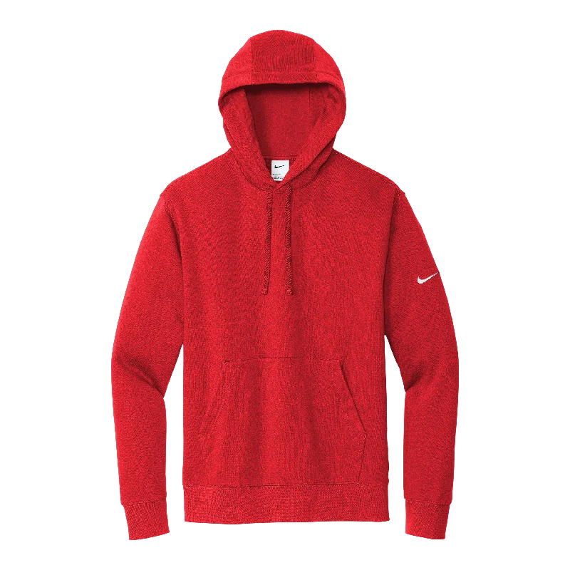 B2342 Club Fleece Sleeve Swoosh Pullover Hoodie Short Sleeve Top