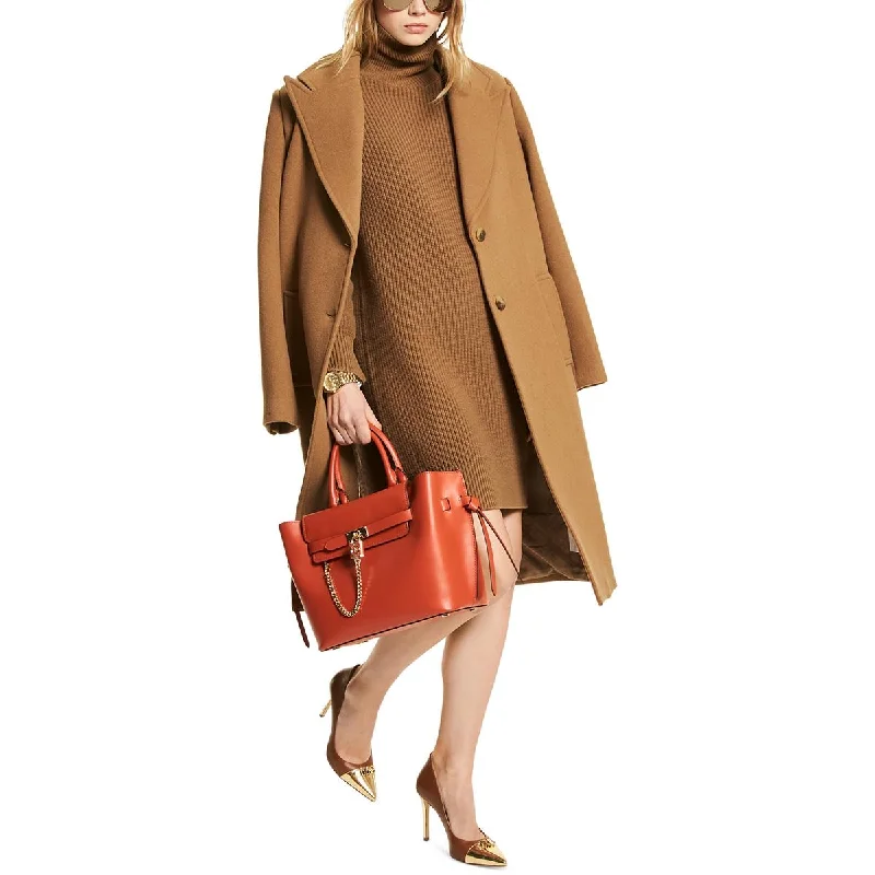 Womens Menswear Oversized Wool Coat Fashionable Blazer Coat