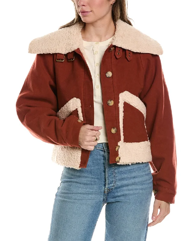 The Great The Peak Coat Reversible Quilted Jacket