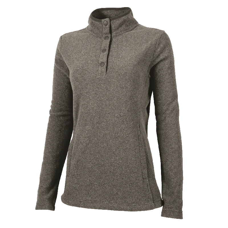 C1836W Ladies Bayview Fleece Pullover Turtleneck Warm Pullover