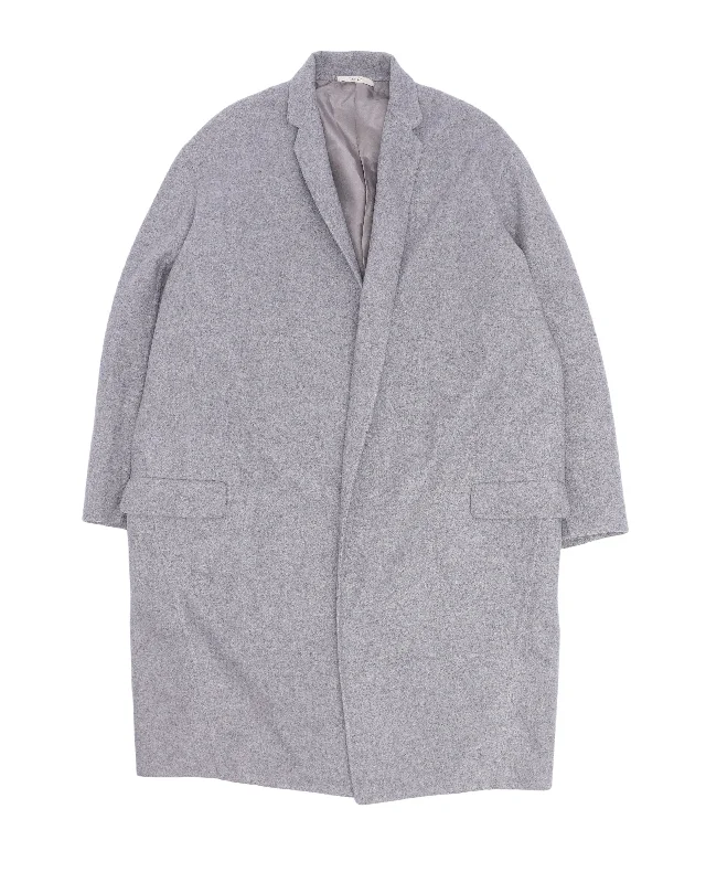 Cashmere Coat Soft Thermal Overcoat