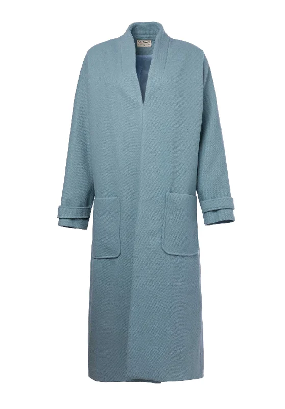 Coat Roxanne Blue Long Hooded Anorak