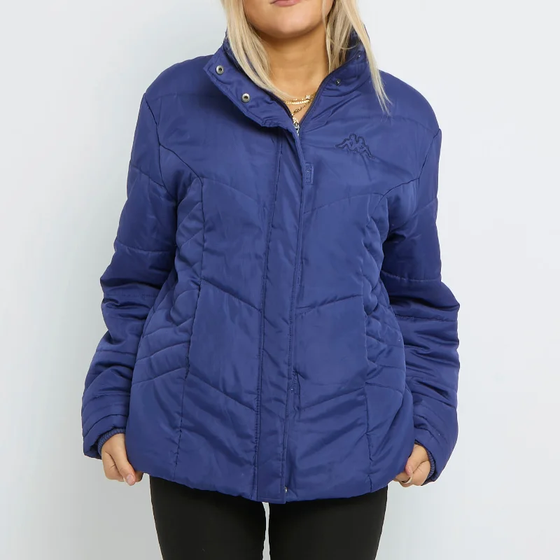 Kappa Turtle Neck Padded Coat- UK 16 Relaxed Utility Shacket