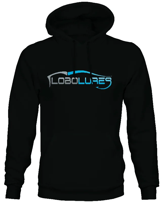 Lobo Lures Signature Logo Pullover Hoodie Short Sleeve Top