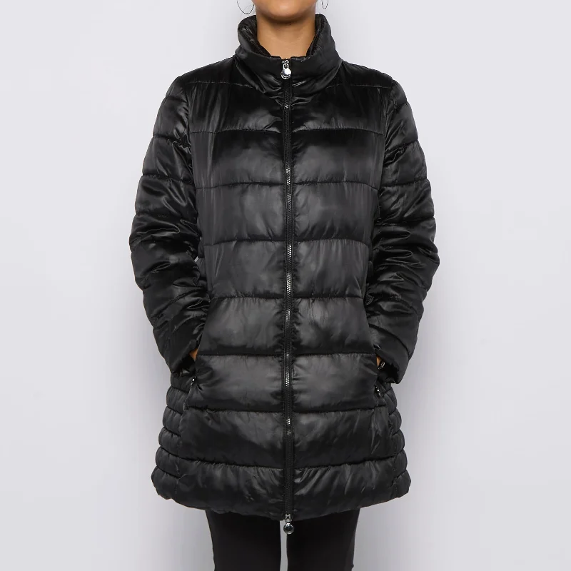 3/4 Puffer Coat - UK 14 Hooded Parka Coat