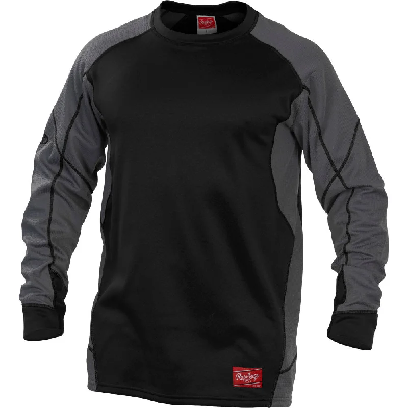 Rawlings Adult Dugout Fleece Pullover UDFP4 Jewel Neck Pullover