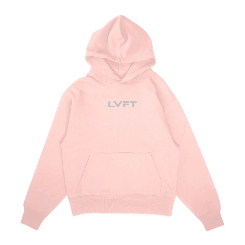 Slate Pullover Hoodie - Salmon / Grey Leg Sleeve Comfort
