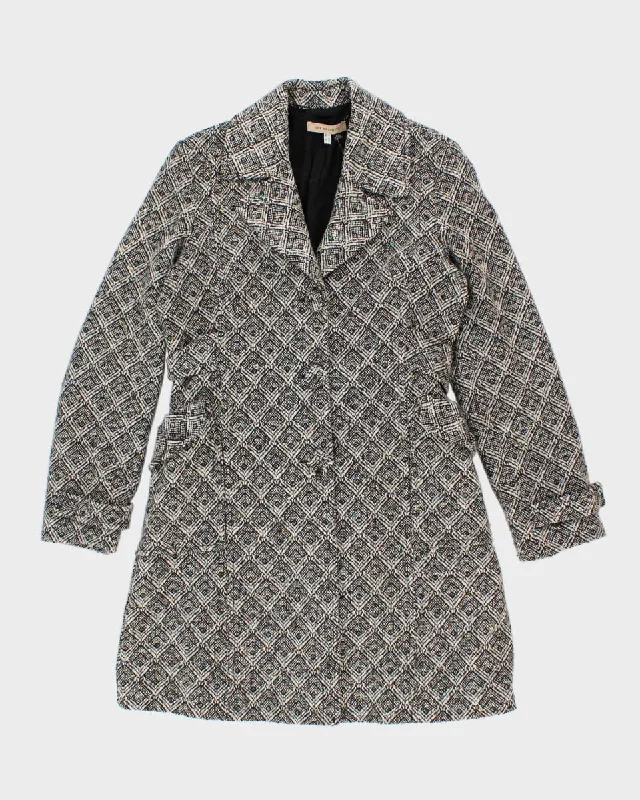 Vintage Women's See by Chloe Wool Blend Coat - S Puff Shoulder Coat