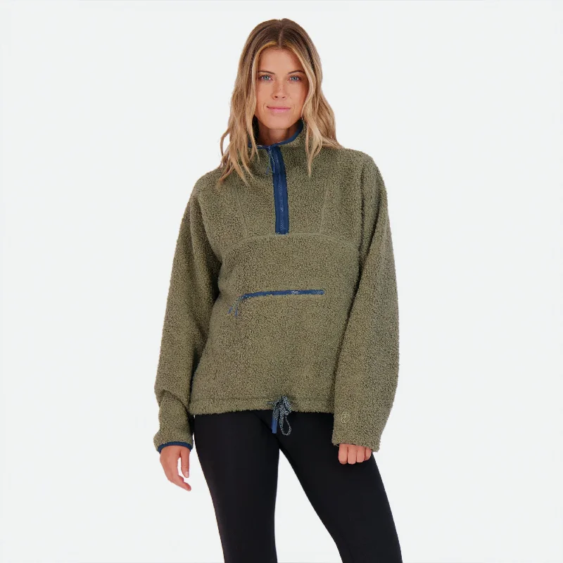 Women's Headwind Sherpa Pullover Boyleg Sleeve Pullover