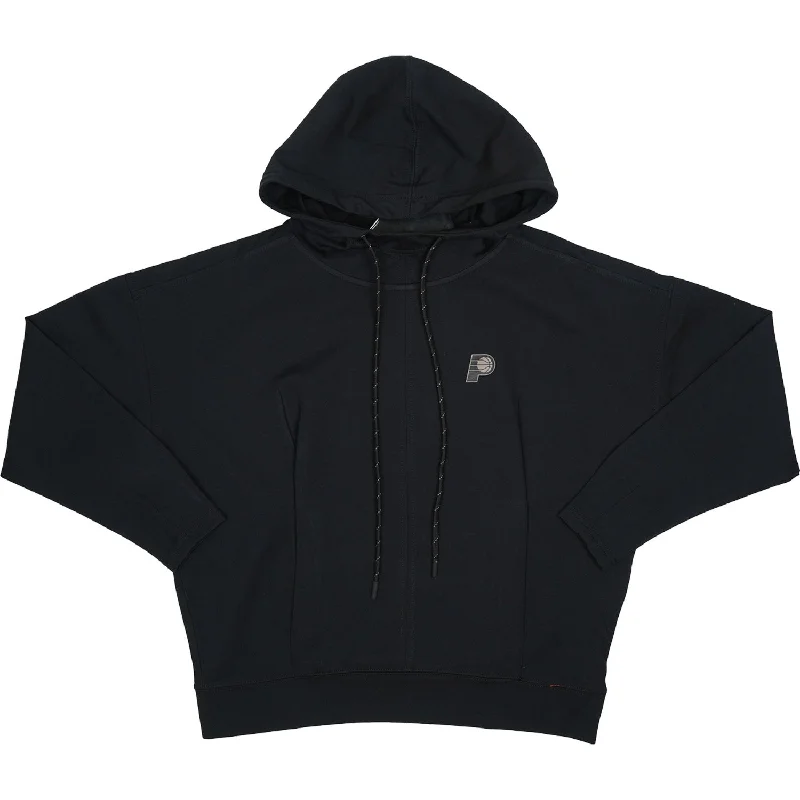 Women's Indiana Pacers Mindset Pullover Hoodie in Black by Lole High Neck Pullover