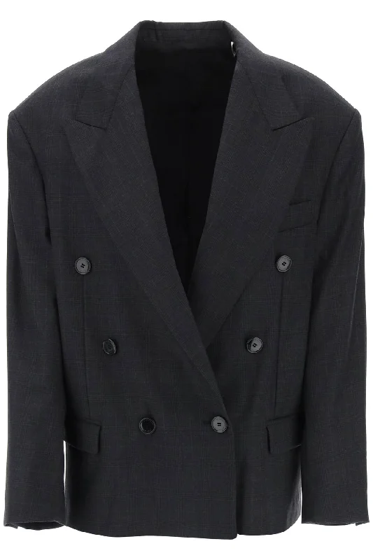 "virgin Wool Klero Blazer  - Grey Women's Trendy Jacket