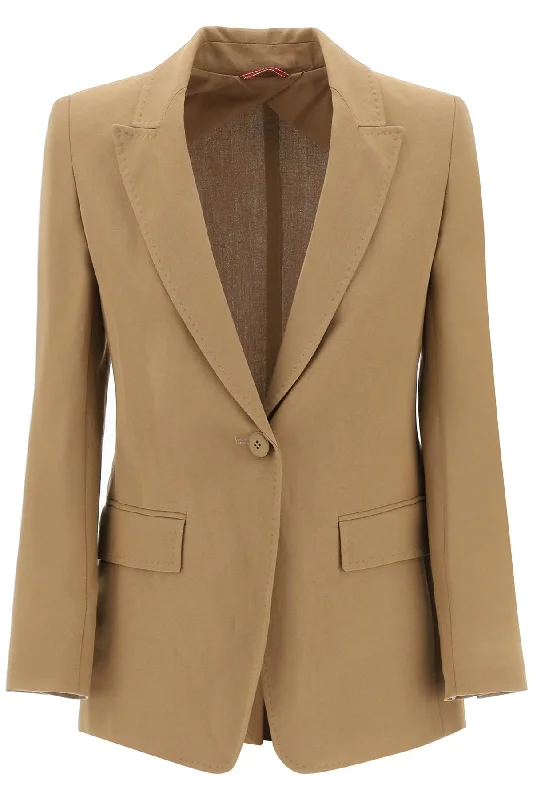 "canvas Gitane Blazer  - Brown Women's Formal Blazer