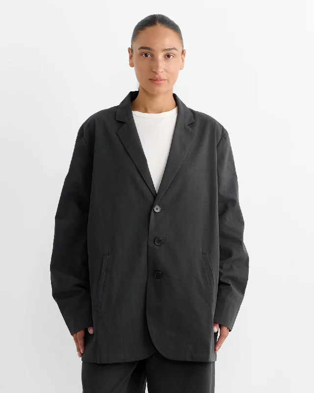 Blazer in Dark Grey Women's Casual Suit