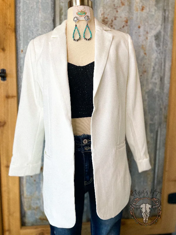 Cream Blazer Women's Radiation Jacket