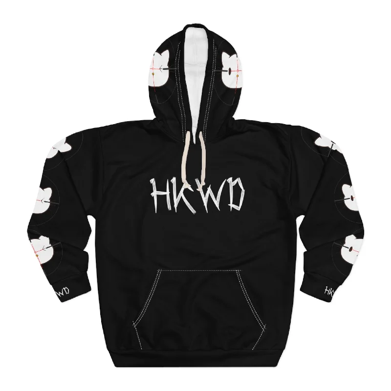 03osc & 8ngelonline Chibi Pullover Hoodie All Over Print Sabrina Neck Pullover