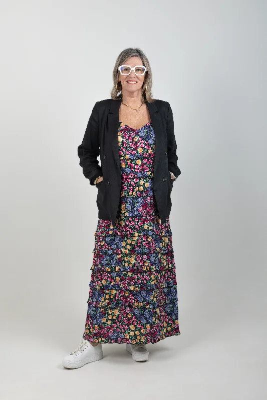 NAMA BLAZER EBONY Women's Unique Blazer