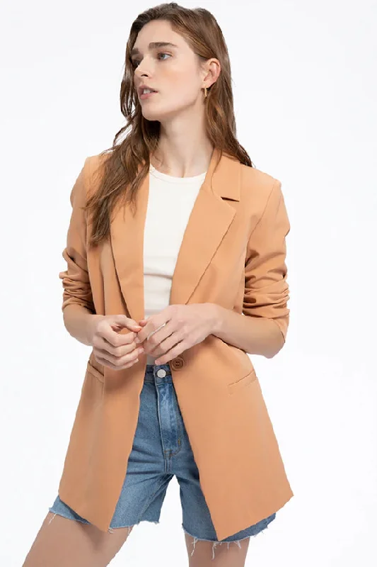 Sanctuary Bryce Woven Blazer Women's Casual Suit