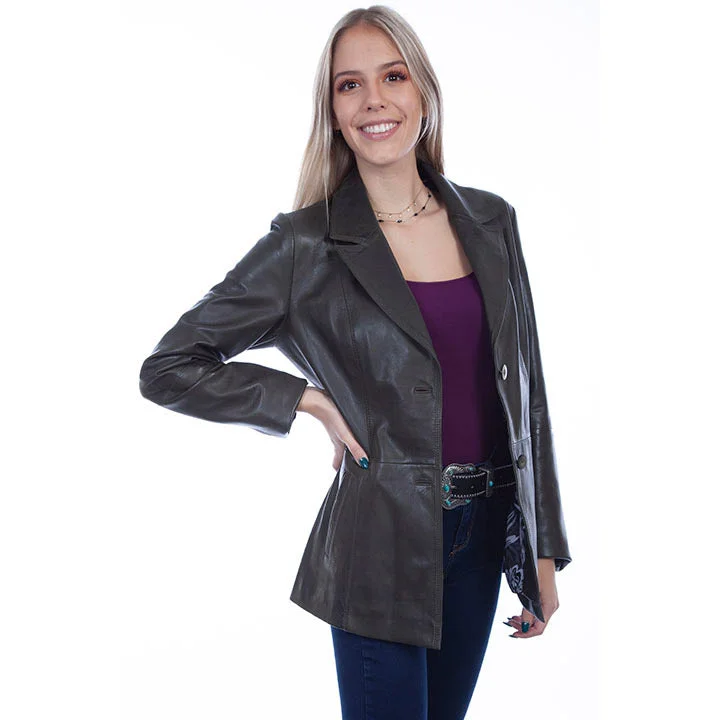 Tailored Lamb Blazer by Scully L646 44 Women's Fashion Blazer