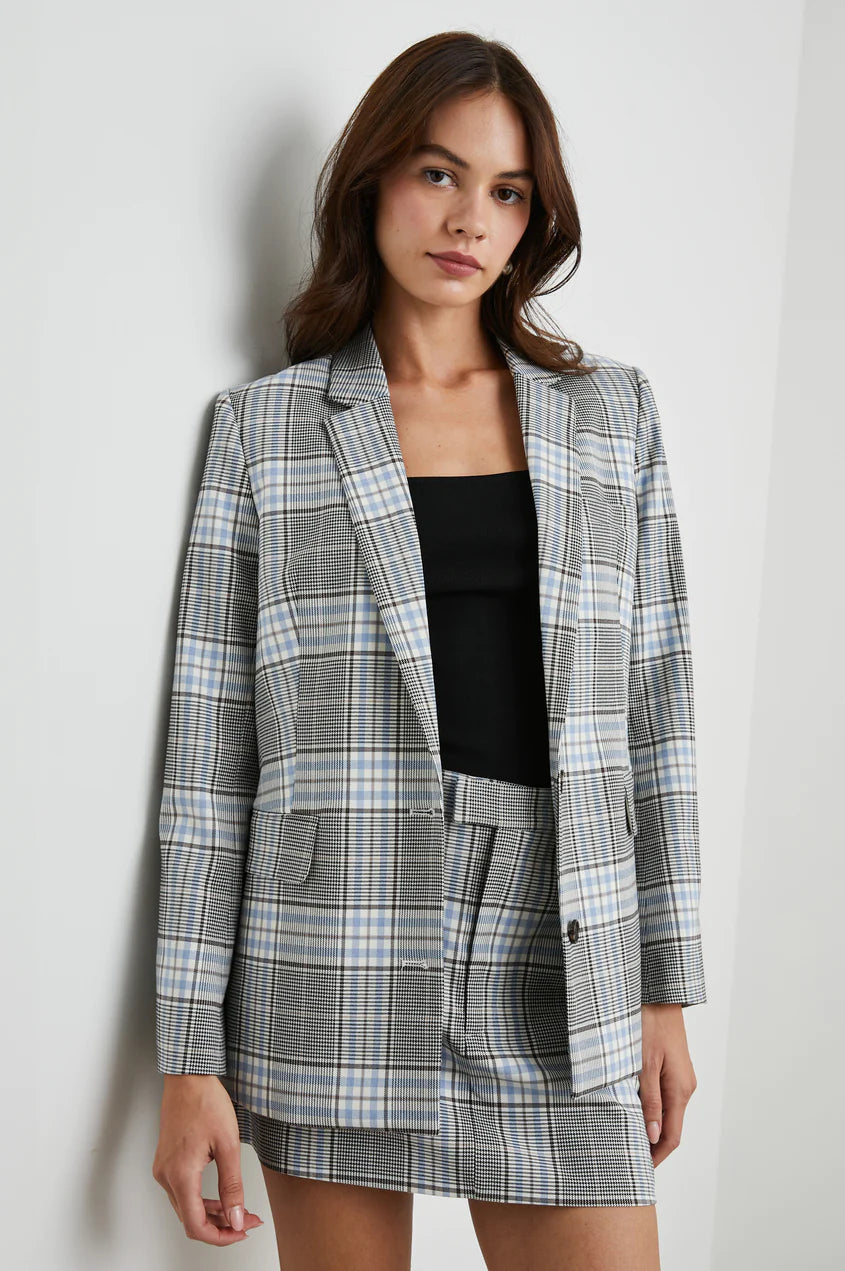 Stanton Blazer Women's Plaid Suit