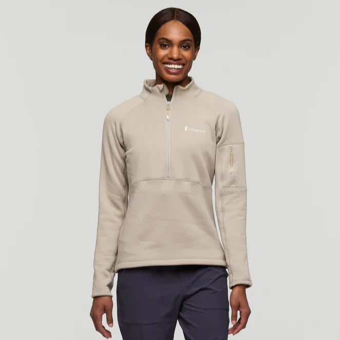 Tempa Fleece Half-Zip Pullover - Womens Kimono Neck Pullover