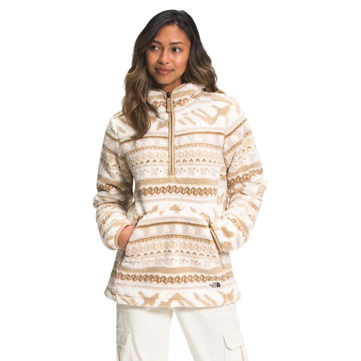 The North Face Printed Campshire Pullover Hoodie 2.0 Womens Boat Neck Sweater