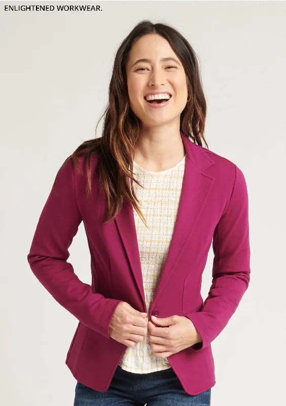 Transcendent Blazer (Fig Jam) Women's Daily Blazer