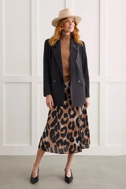 Tribal Signature Boyfriend Blazer Women's Long Blazer