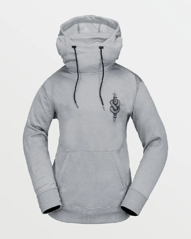 VOLCOM RIDING HYDRO WOMEN'S PULLOVER 2025 Open Neck Pullover