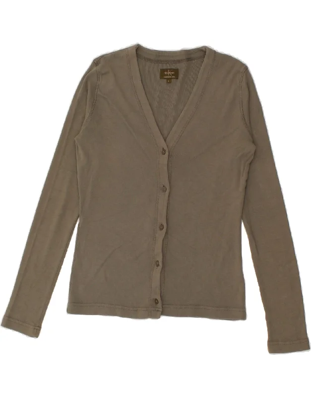 CALVIN KLEIN JEANS Womens Cardigan Top UK 16 Large Khaki Handmade Hand-knitted Hand-woven CALVIN KLEIN JEANS Womens Cardigan Top UK 16 Large Khaki Handmade Hand-knitted Hand-woven