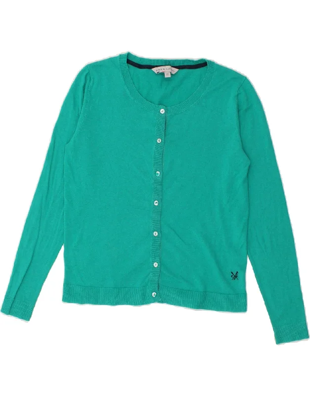 CREW CLOTHING Womens Cardigan Sweater UK 10 Small Green Cotton Machine Wash Dry Clean Hand Wash CREW CLOTHING Womens Cardigan Sweater UK 10 Small Green Cotton Machine Wash Dry Clean Hand Wash