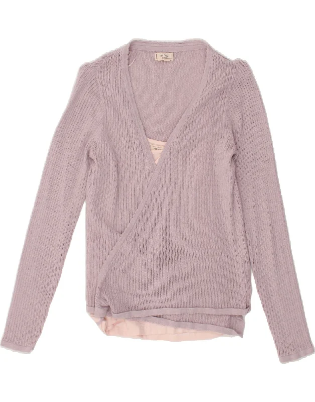 FAT FACE Womens Cardigan Top UK 10 Small Purple Cotton Front Pockets Side Pockets Patch Pockets FAT FACE Womens Cardigan Top UK 10 Small Purple Cotton Front Pockets Side Pockets Patch Pockets