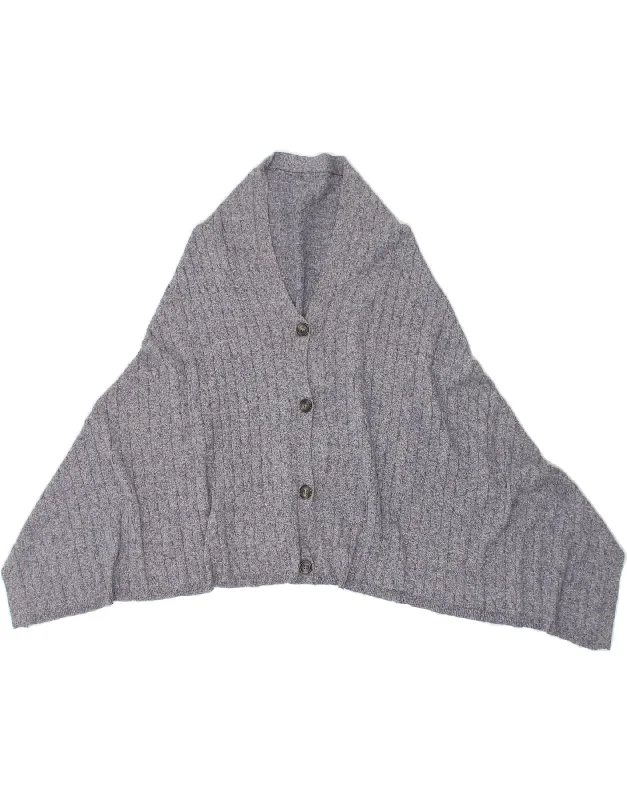 ORVIS Womens Poncho Cardigan Sweater One Size Blue Cotton Satin Fabric Silk Fabric Chiffon Fabric ORVIS Womens Poncho Cardigan Sweater One Size Blue Cotton Satin Fabric Silk Fabric Chiffon Fabric