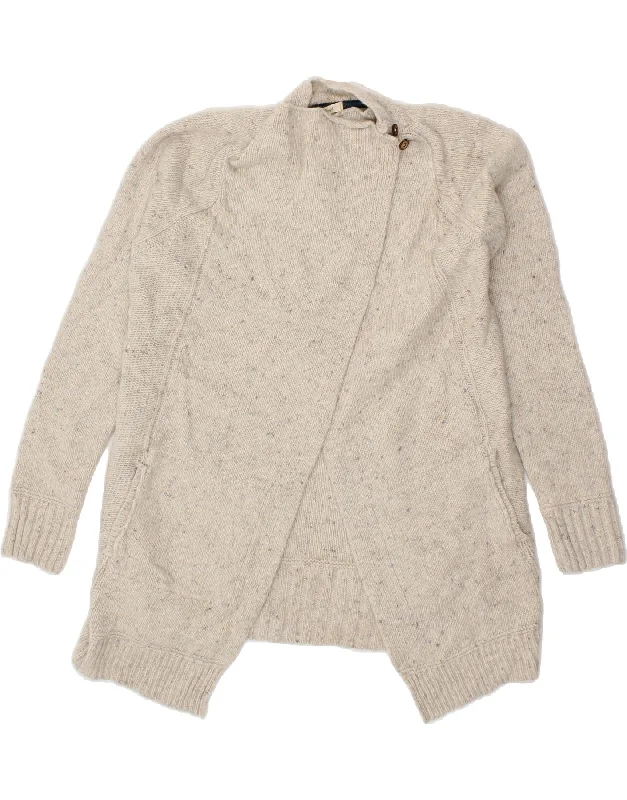 WHITE STUFF Womens Oversized Cardigan Sweater UK 10 Small Grey Flecked Machine Wash Dry Clean Hand Wash WHITE STUFF Womens Oversized Cardigan Sweater UK 10 Small Grey Flecked Machine Wash Dry Clean Hand Wash