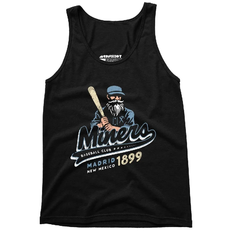 Madrid Miners - New Mexico - Vintage Defunct Baseball Teams - Unisex Tank Top