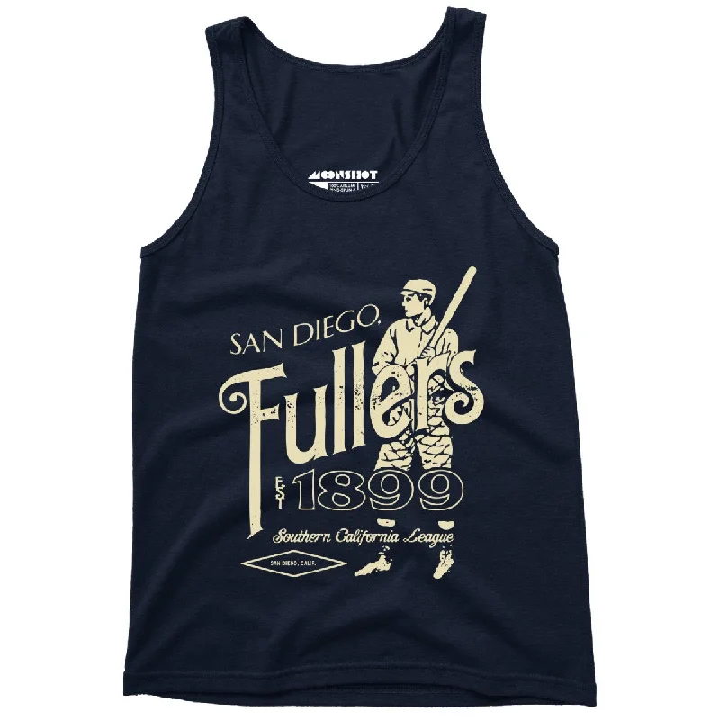 San Diego Fullers - California - Vintage Defunct Baseball Teams - Unisex Tank Top